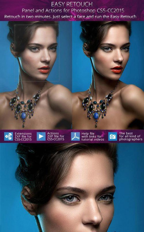 Graphicriver Easy Retouch Panel and Actions 12479588