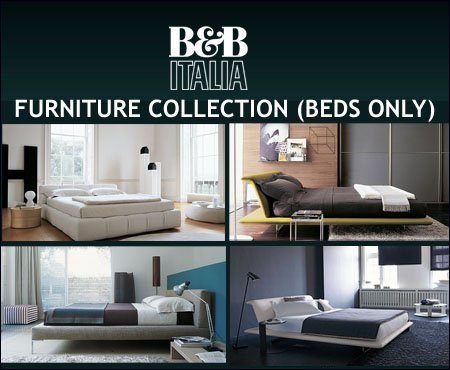 B & B Italia Furniture Collection Beds Only