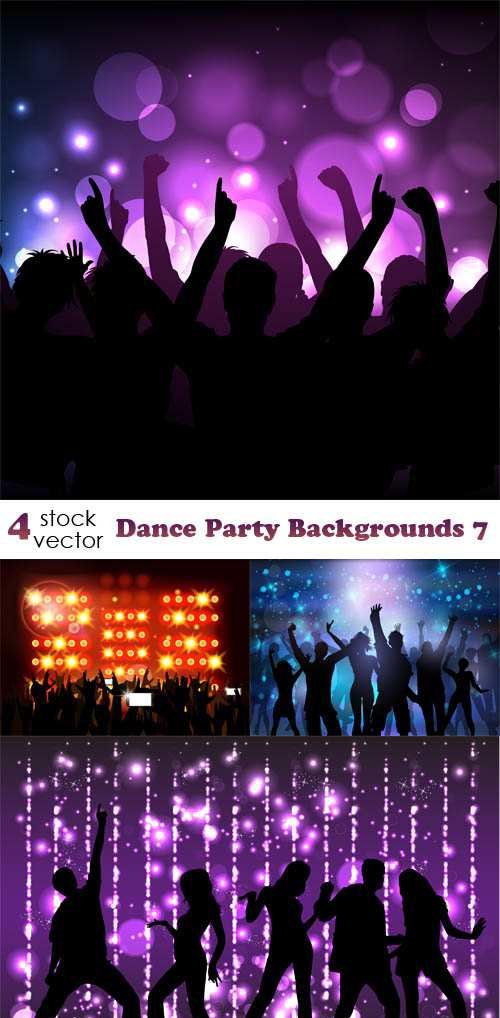 Vectors - Dance Party Backgrounds 7
