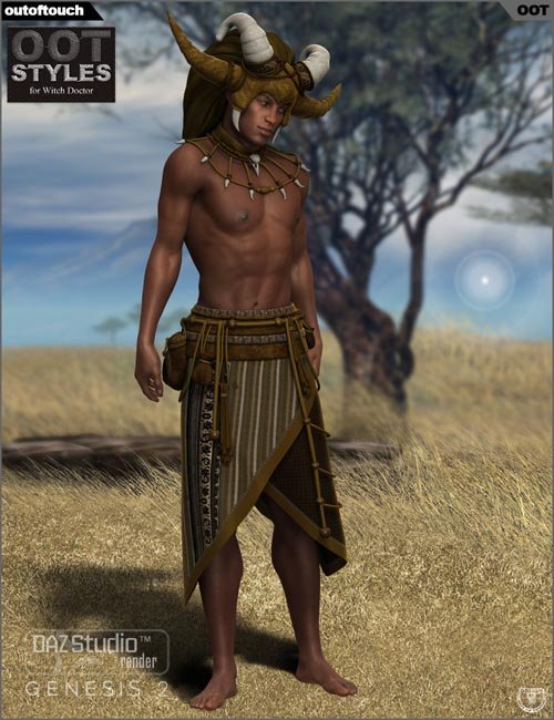 OOT Styles for Witch Doctor for Genesis 2 Male(s)