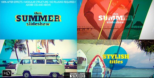 Favorite Summer Slideshow - Project for After Effects (Videohive)