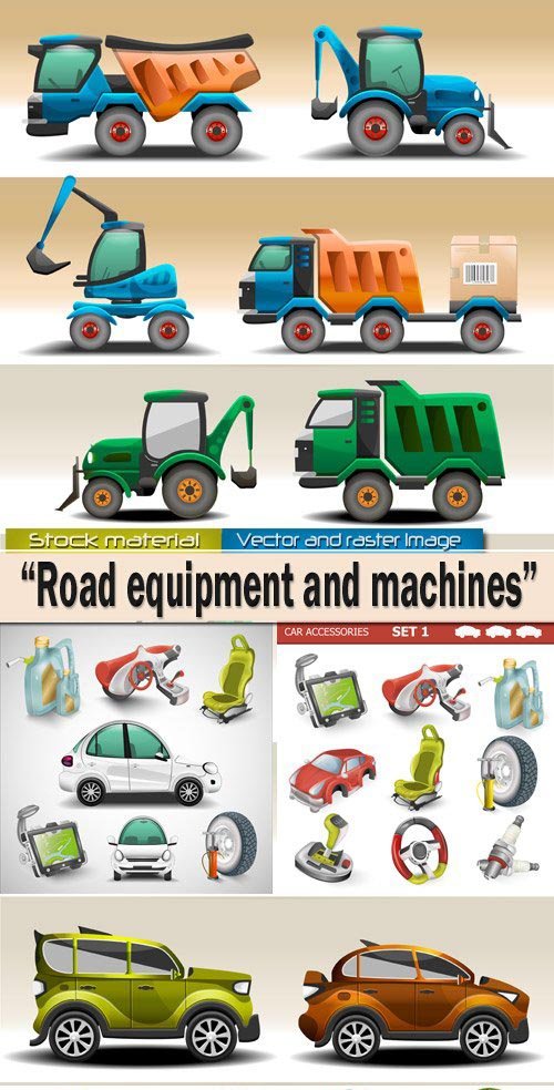 Road equipment and color machines