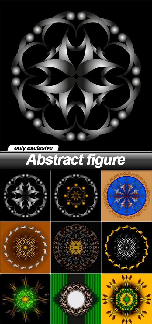 Abstract figure - 15 EPS