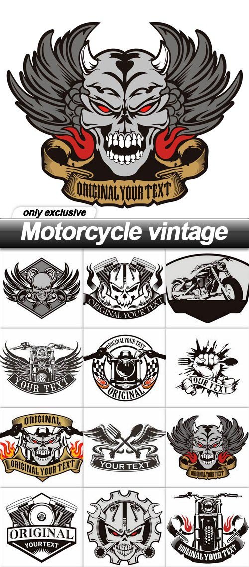 Motorcycle vintage - 15 UHQ JPEG