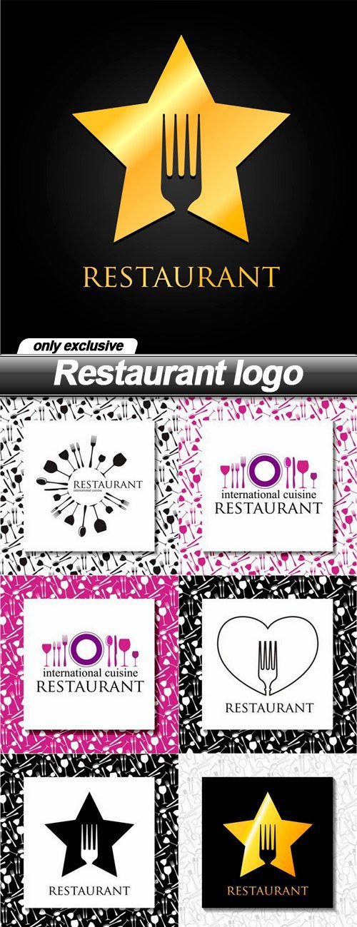 Restaurant logo - 10 EPS