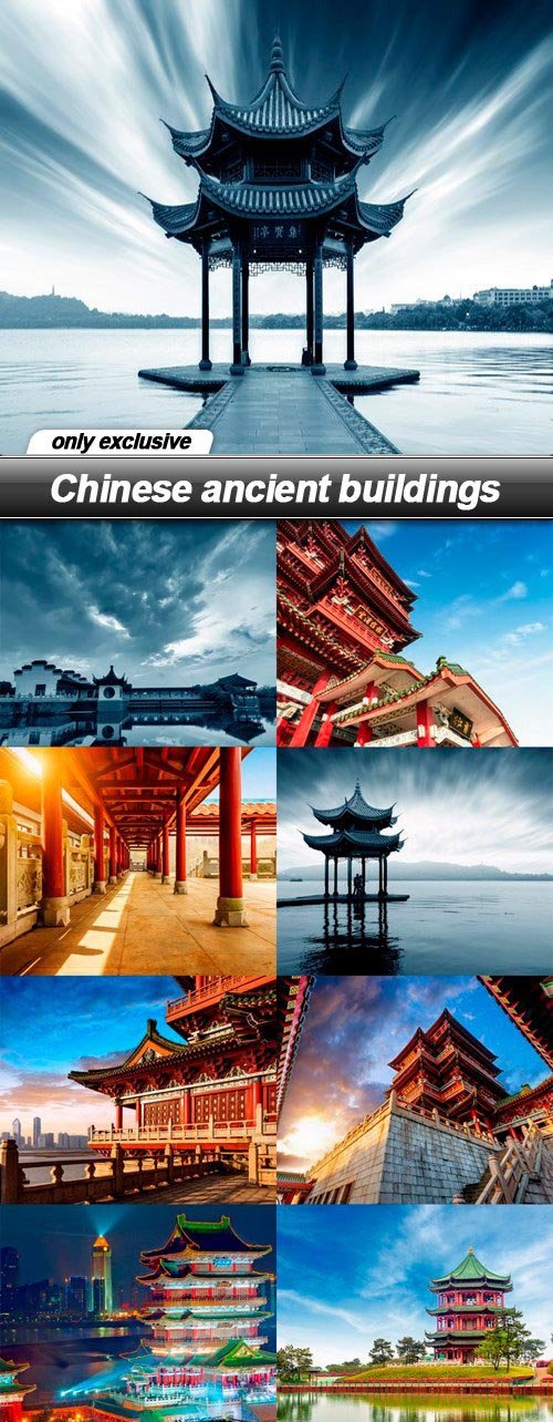 Chinese ancient buildings - 10 UHQ JPEG
