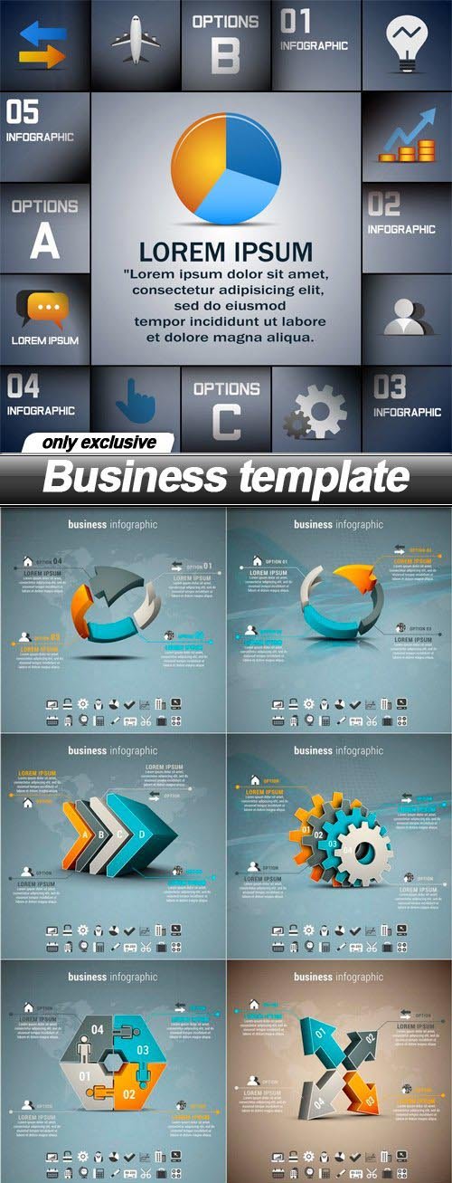 Business template - 10 EPS