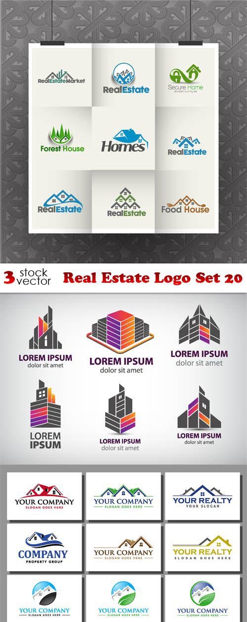 Vectors - Real Estate Logo Set 20