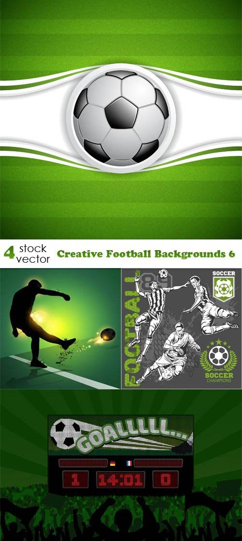 Vectors - Creative Football Backgrounds 6
