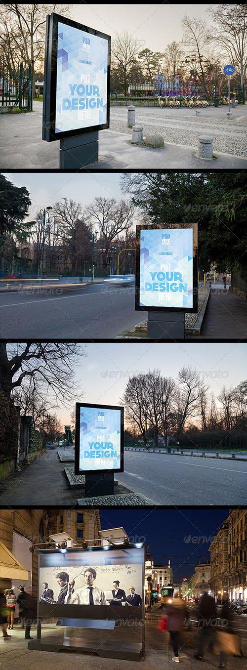 GraphicRiver - Urban Poster Mock up 2 7237519