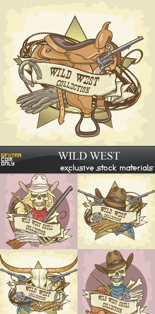 Wild West - 5xEPS
