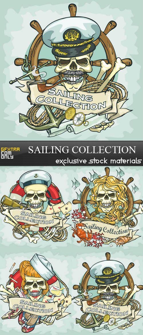 Sailing Collection - 10xEPS