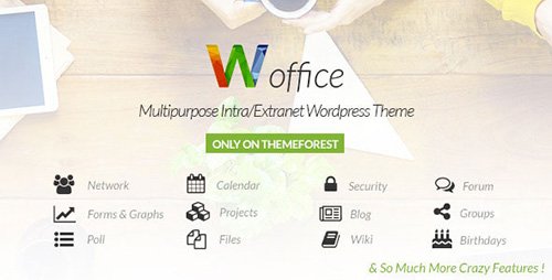 ThemeForest - Woffice v1.2.9 - Intranet/Extranet WordPress Theme