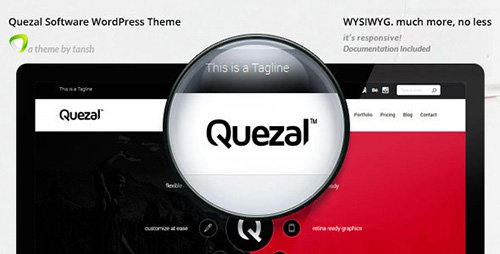 ThemeForest - Quezal v2.1.1 - Software Responsive WordPress Theme