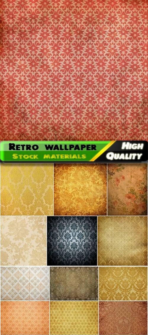 Vintage and retro wallpaper textures - 25 HQ Jpg