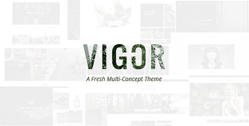 ThemeForest - Vigor v1.3 - A Fresh Multi-Concept Theme