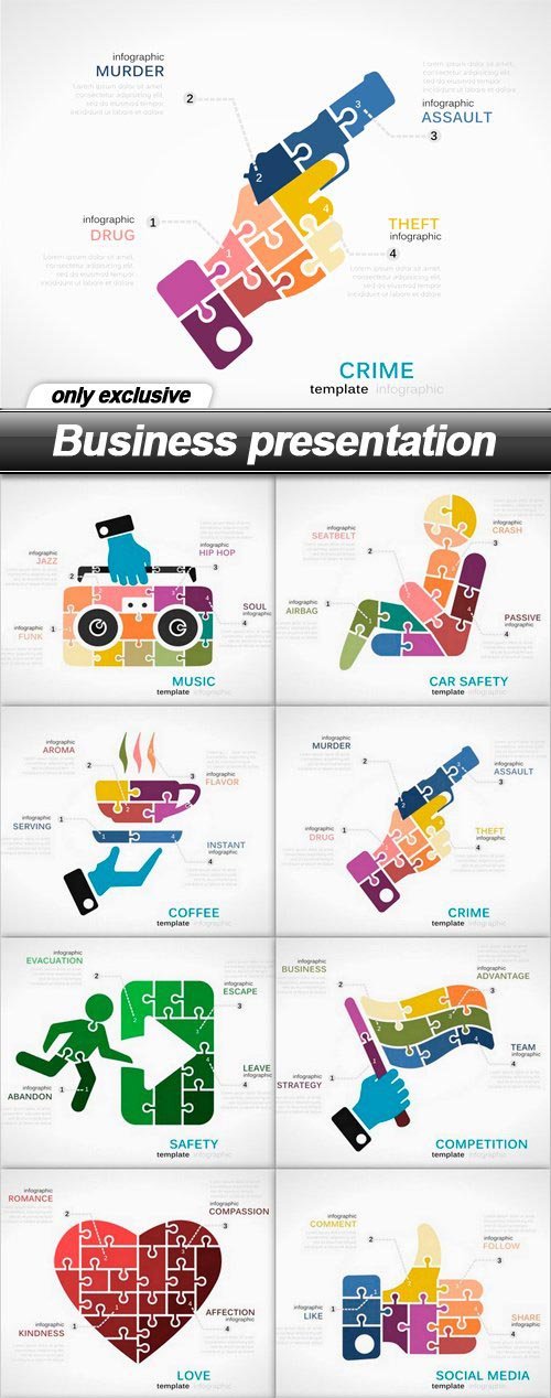 Business presentation - 10 EPS