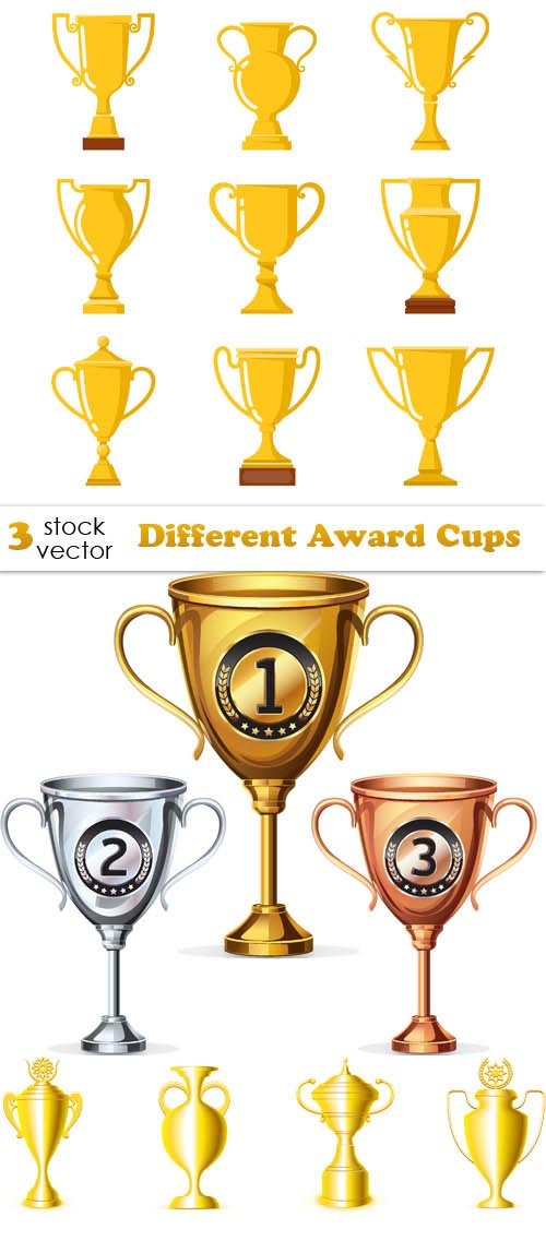 Vectors - Different Award Cups