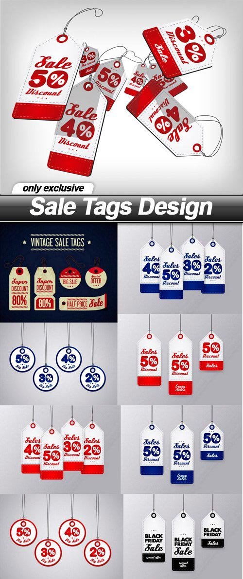 Sale Tags Design - 10 EPS