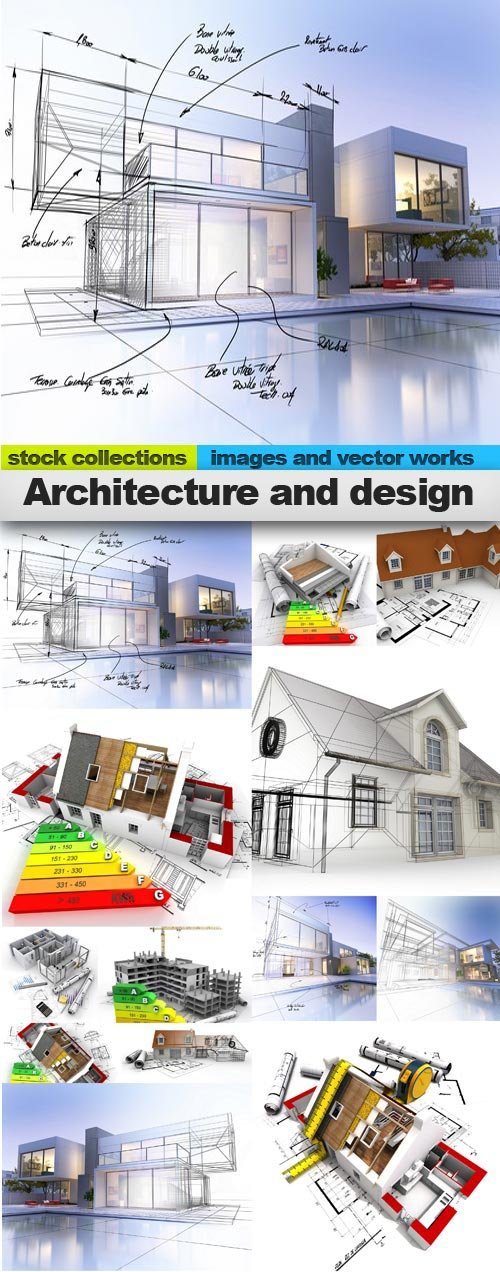 Architecture and design, 15 x UHQ JPEG