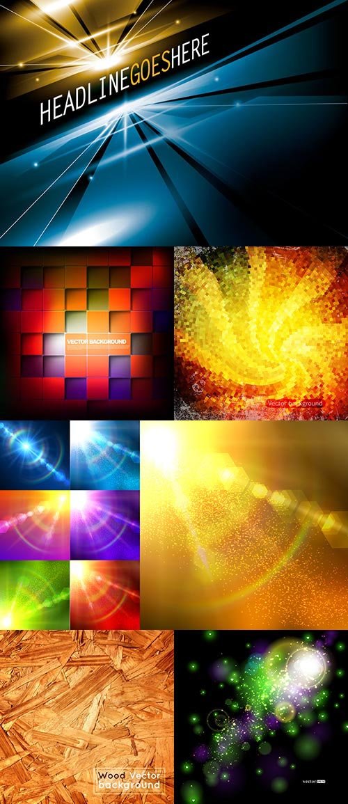 Collection of Vector Abstract Backgrounds 119 