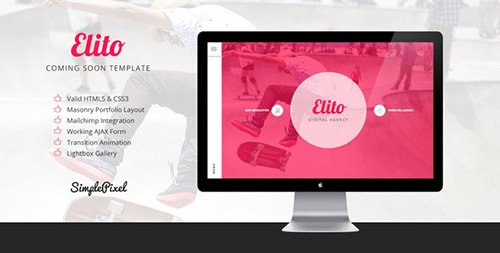 ThemeForest - Elito v1.0 - Coming Soon Template