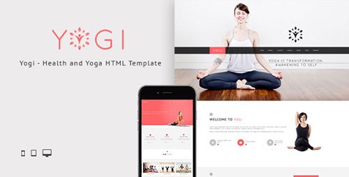 ThemeForest - Yogi v1.0 - Health Beauty & Yoga HTML Template