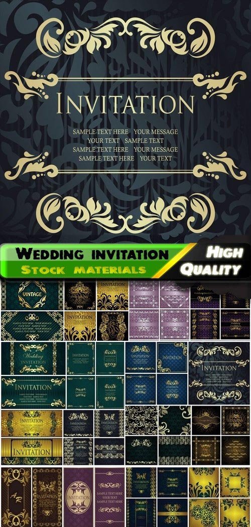 Wedding invitation #2 - 25 Eps