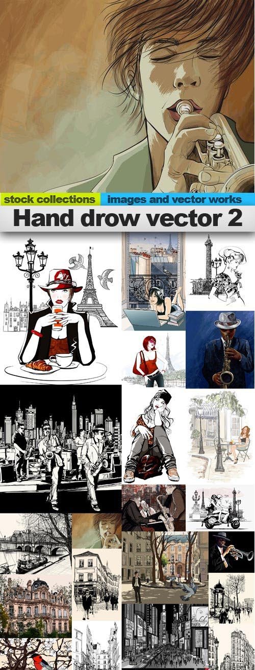 Hand drow vector 3,25 x EPS