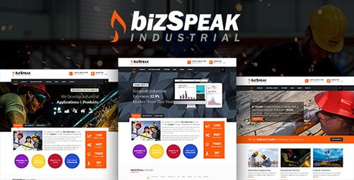 ThemeForest - BizSpeak v1.0.0 - Industrial Joomla 3.x Business Template