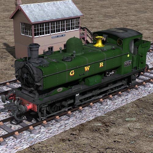 GWR Tank Engine (for Poser)