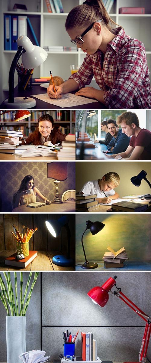 Stock Image Study lamp