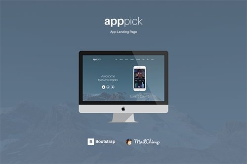 Apppick - Complete App Landing Page - CM 280714