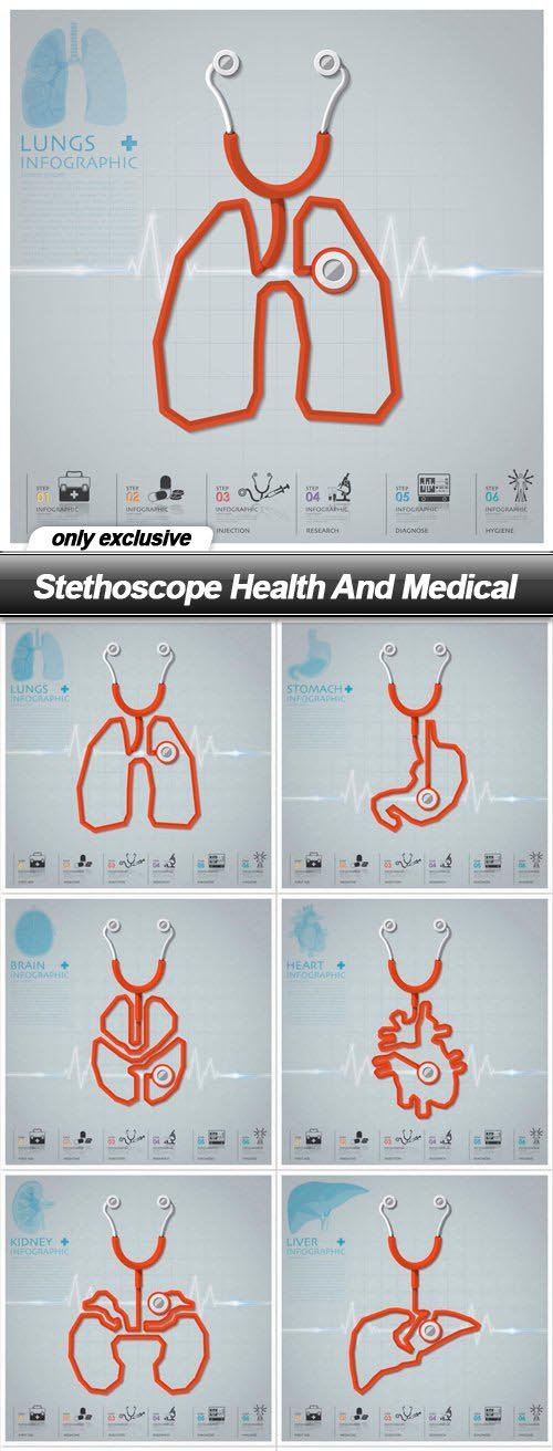 Stethoscope Health And Medical - 10 EPS