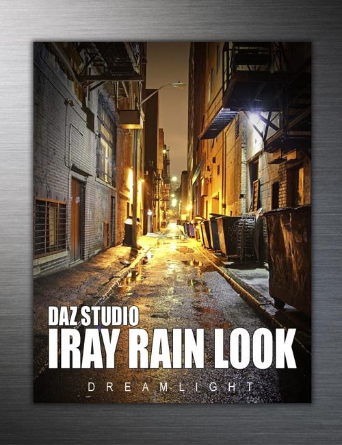 DAZ Studio Iray Rain Look