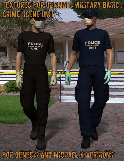 Crime Scene Analysis : Textures for Ultimate Military Basic