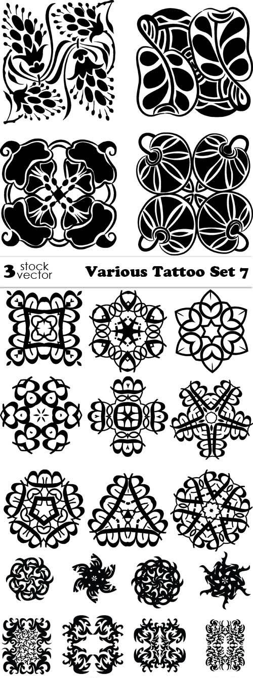 Vectors - Various Tattoo Set 7