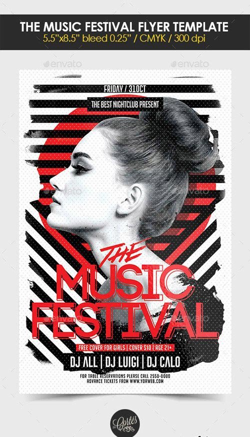 The Music Festival Flyer Template