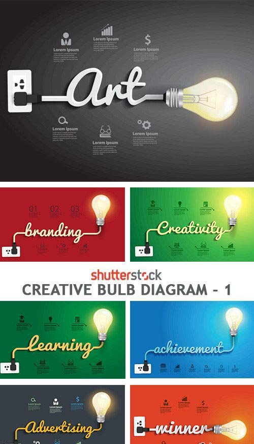 Creative Bulb Diagram - 1 - 8xEPS