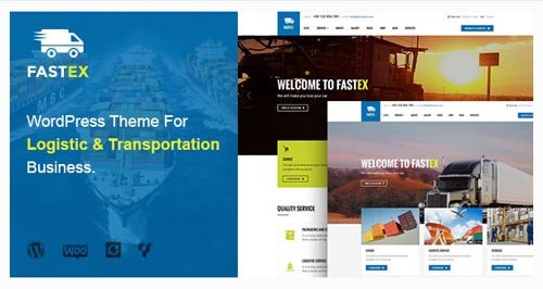 ThemeForest - Transport & Logistics WordPress Theme - FastEx v1.0 - 12532973