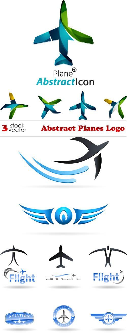 Vectors - Abstract Planes Logo