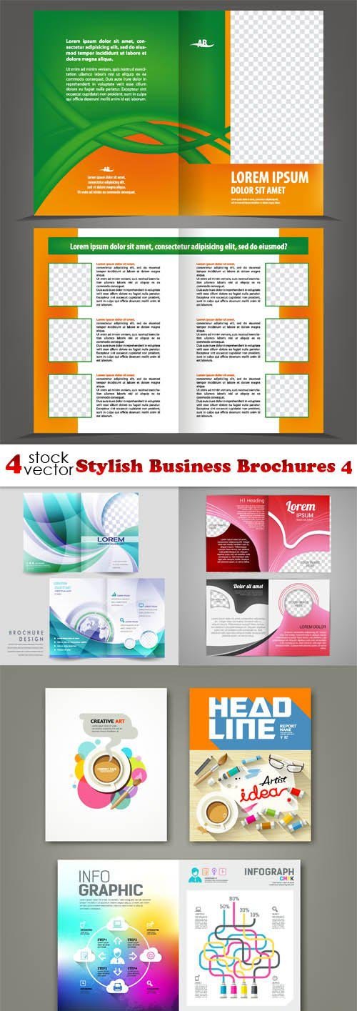 Vectors - Stylish Business Brochures 4