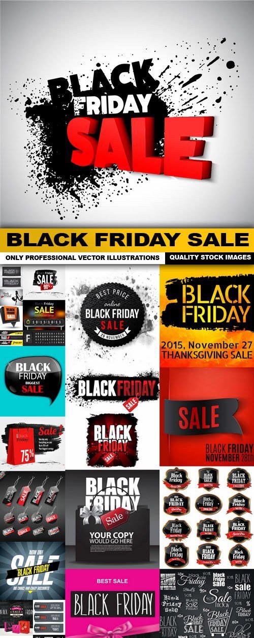 Black Friday Sale - 23 Vector
