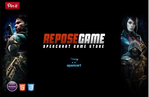 Repose - Game OpenCart 2.0.x Theme - CM 315418