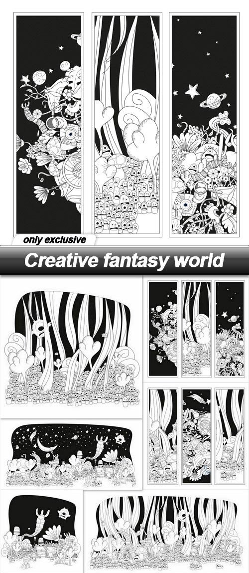 Creative fantasy world - 11 EPS