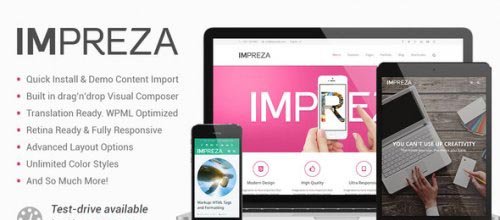 ThemeForest - Impreza - Retina Responsive WordPress Theme v2.1.2