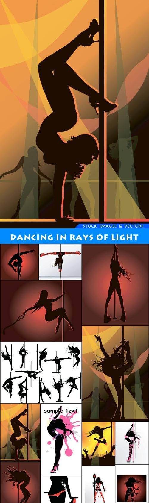 Dancing in rays of light 14X EPS