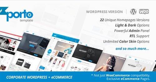 ThemeForest - Porto v2.5.7 - Responsive WordPress + WooCommerce Theme - 9207399