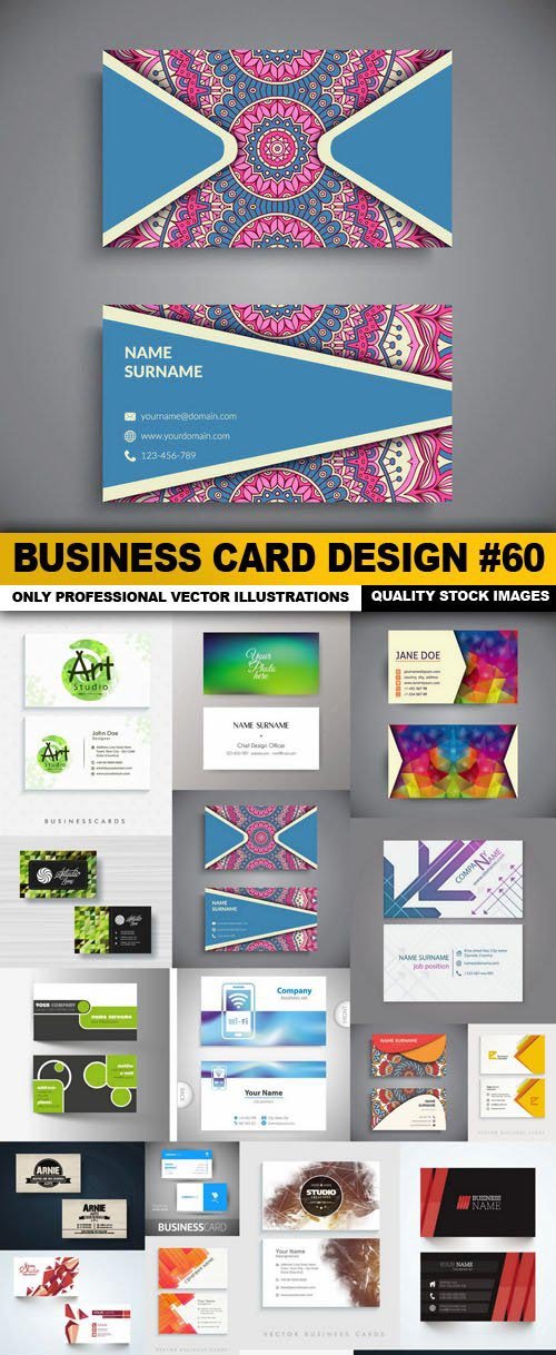 Business Card Design #60 - 20 Vector