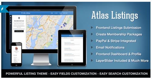 ThemeForest - Atlas v2.3.11 - Directory & Listings Premium WordPress Theme - 5736374